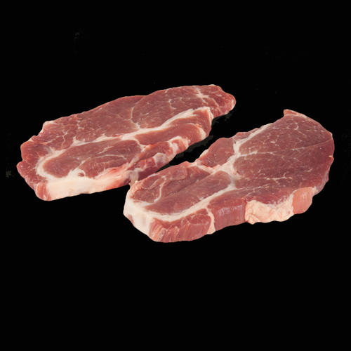 Bio Schweinefleisch : Schweinenacken ohne Knochen 2 x 220g