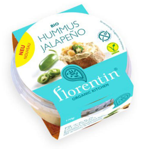  Feinkost produkte : Hummus Jalapeño - Kichererbsencreme mit Jalapeño, feurig