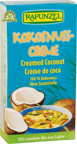 Crème de coco en pâte