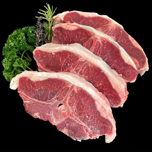 Bio Lammfleisch : 4 Ganze Lammkotelett 