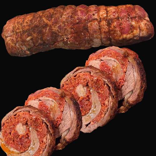 Bio Lammfleisch : Lammbauch orientalische Füllung 1kg