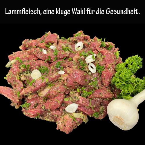 Lammgeschnetzeltes mit feinen Kräutern