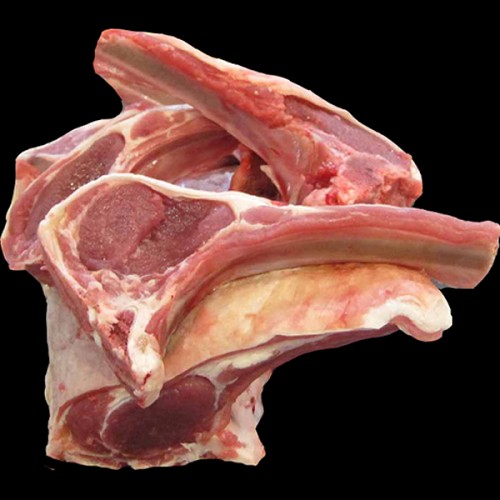 Bio Lammfleisch : 6 halbe Lammkotelett 