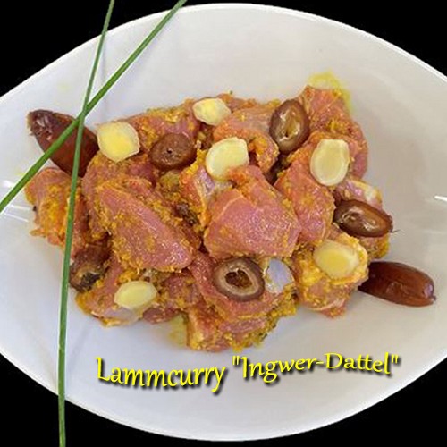 Bio Lammfleisch : Orientalisches Lamm-Curry 800g