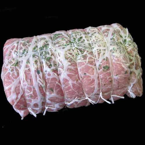 Bio Schweinefleisch : Rückenrollbraten gefüllt 1kg