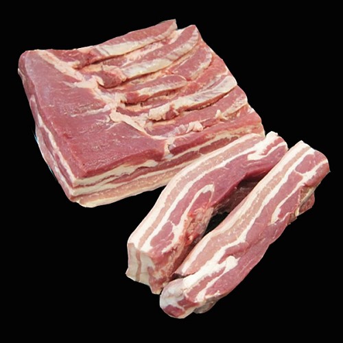 Bio Schweinefleisch : Schweinebauch frisch 2 x 200g