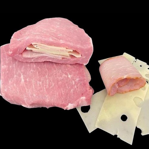 Bio Schweinefleisch : Schweizer Grillsteaks Cordon bleu 2x160g