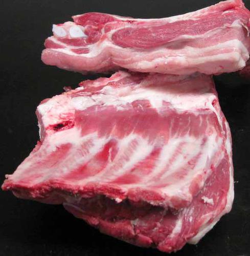 Bio Schweinefleisch : Schweinerippen mit viel Fleisch 900g