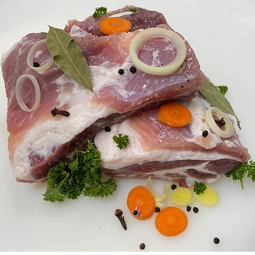 Bio Schweinefleisch : Schweinerippen gesalzen 500g