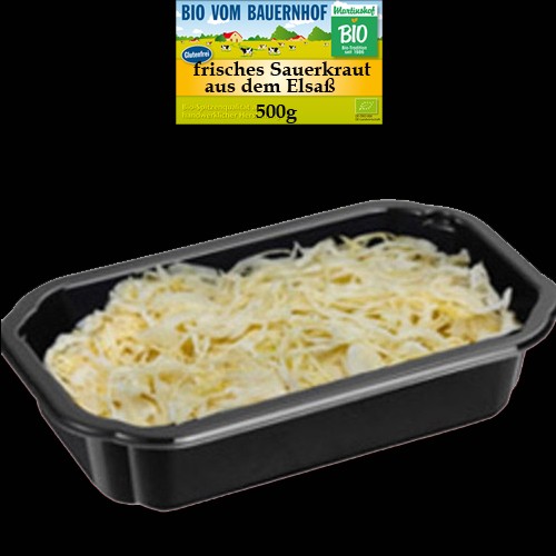 Frisches Sauerkraut aus dem Elsaß 500g