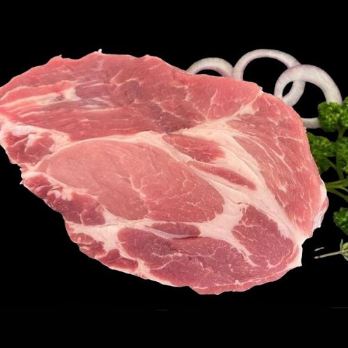 Bio Schweinefleisch : Schweinenacken ohne Knochen 2 x 220g