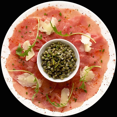 Bio Rindfleisch : 100 g Rinder-Carpaccio