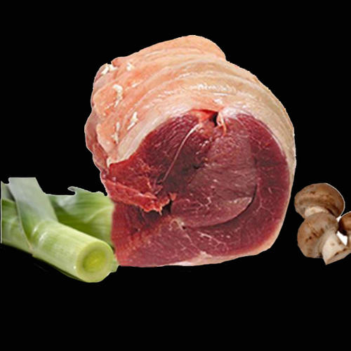 Bio Geflügel : Putenkeulenbraten, gefüllt 750g