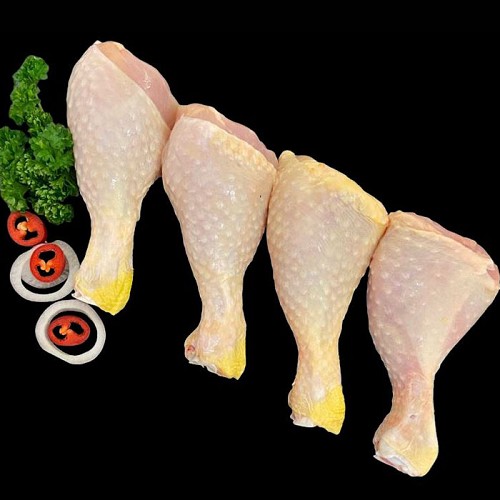 Drumsticks 4 Hähnchenunterkeulen - Bereits in BBQ-Gewürzen mariniert