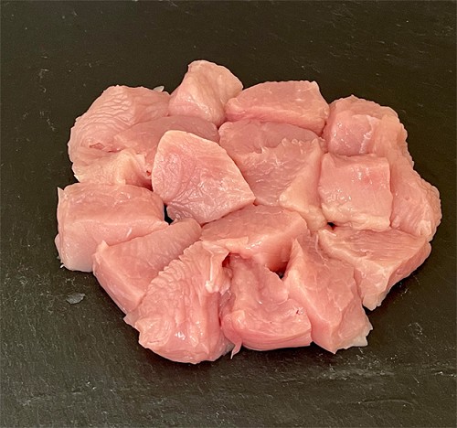 Fondue-Fleisch Pute 300g