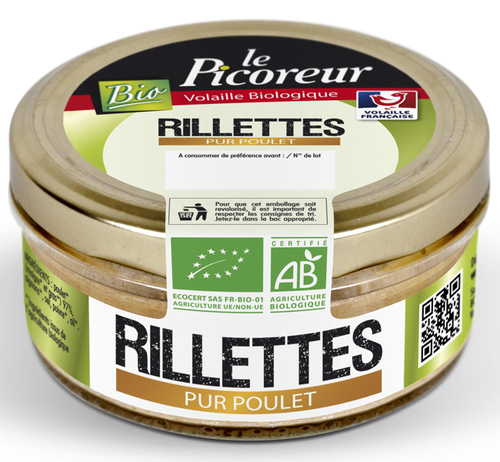 Rillettes Pur poulet (Hähnchenaufstrich)