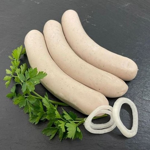 Helle Bratwurst 4 Stück = 180g