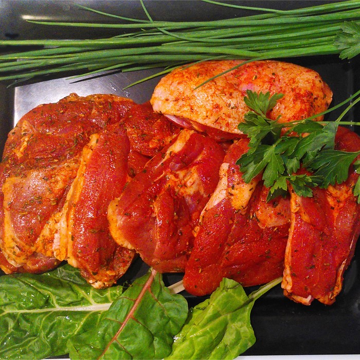 Puten Keule Steaks mariniert 2x200g