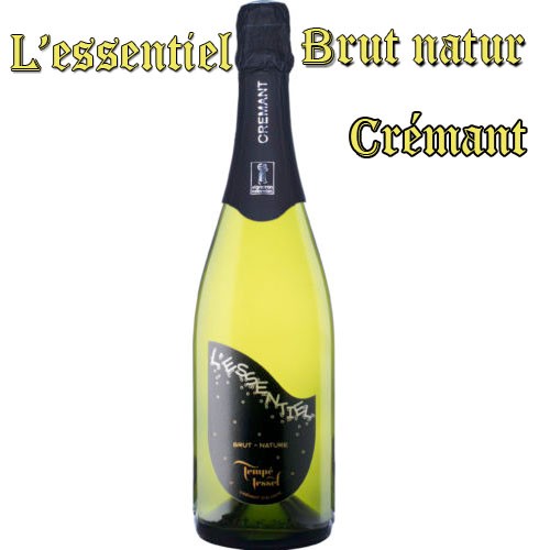 Wein und Bier : Crémant d´Alsace trocken, nach traditioneller Art. 0.75l