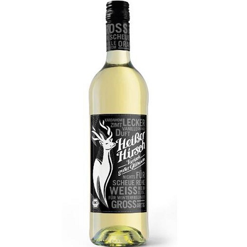 Heißer Hirsch Glühwein, weiß 0,75l
