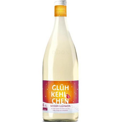 weißer Glühwein