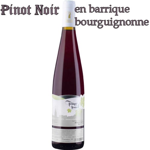 Wein und Bier : Pinot Noir in Burgunderfässern ausgebaut.