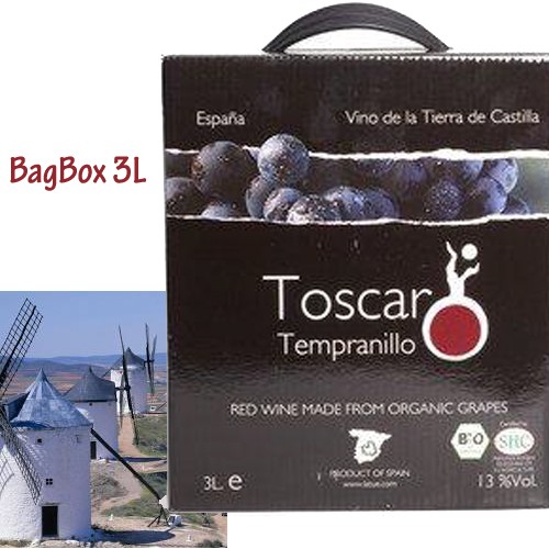 Wein und Bier : Tempranillo Rotwein, BaginBox 3l