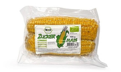 Zuckermais gegart