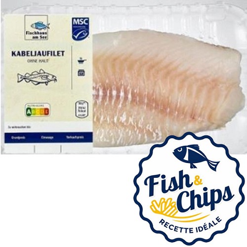 Bio Fisch : Kabeljaufilet ohne Haut Erst ab 08.03.2026 lieferbar! Bitte bis 27.02.2026 vorbestellen