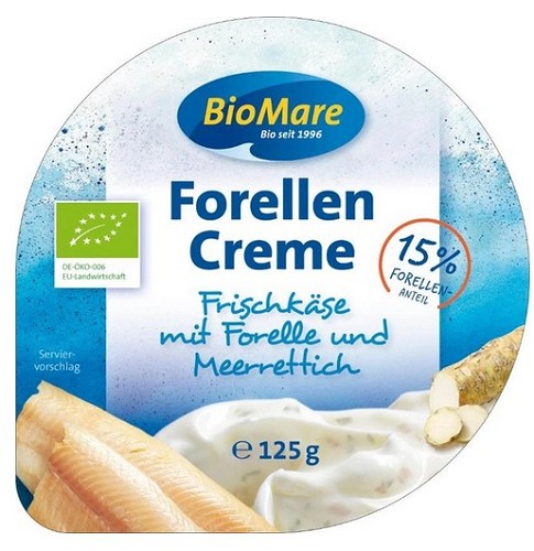 Bio Fisch : Frischcreme Forelle & Meerrettich