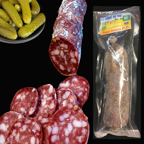 Wurstwaren : Schweinesalami luftgetrocknet 150g