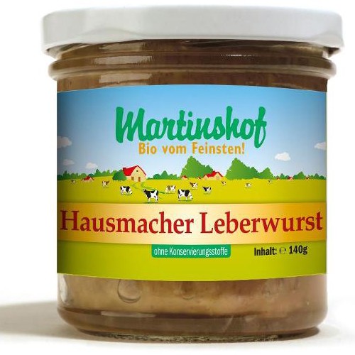 Wurstwaren : Hausmacher Leberwurst 140g 