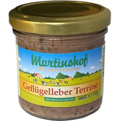 Geflügelleber-Terrine Bio 140g