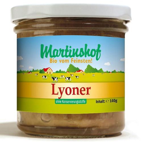 Wurstwaren : Lyoner i.Glas 140g