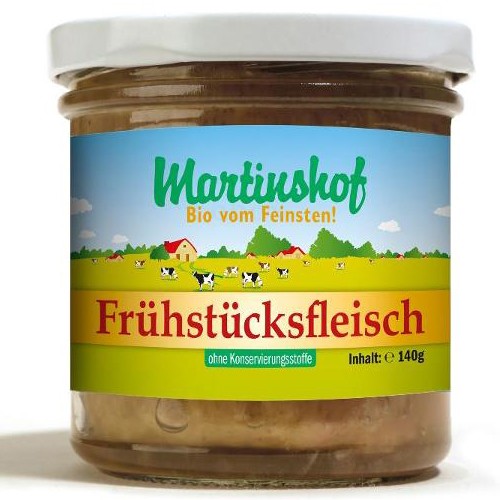 Wurstwaren : Frühstücksfleisch i.Glas 140g