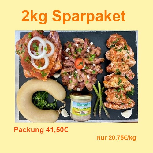 2kg Sparpaket 