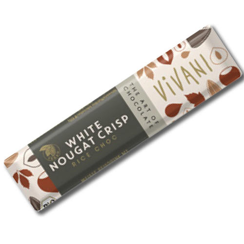 Kaffee/Honig/ Schokoladen : WhiteNougat Crisp Riegel