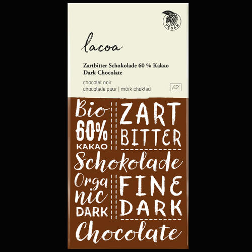 Kaffee/Honig/ Schokoladen : Zartbitter-Schokolade 60% Kakao