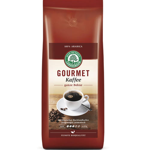 Kaffee/Honig/ Schokoladen : Gourmet-Kaffee ganze Bohne 1kg