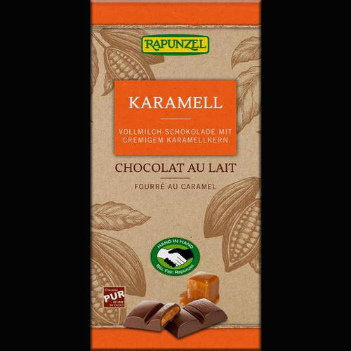 Kaffee/Honig/ Schokoladen : Vollmilch-Schokolade mit Karamell