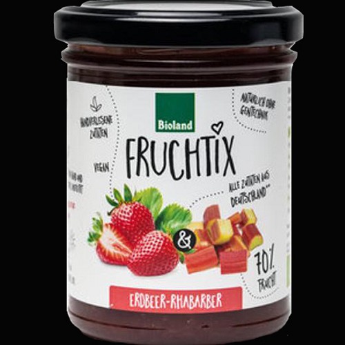 Kaffee/Honig/ Schokoladen : Fruchtix Erdbeer- Rhabarber