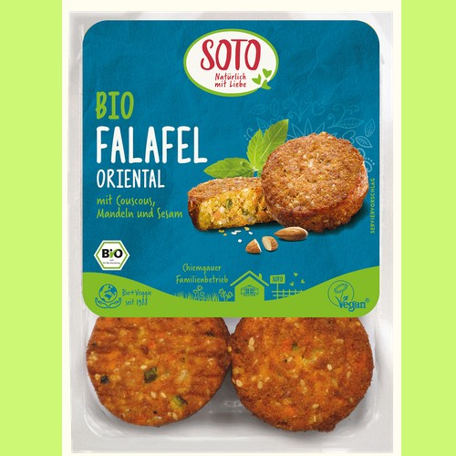 veganen und vegetarischen Bio-Spezialitäten  : Falafel - Bällchen Oriental