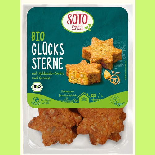 veganen und vegetarischen Bio-Spezialitäten  : Bio Glücks Sterne 