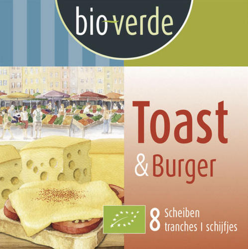 Käserei & Milchprodukte : Toast & Burger Schmelzkäsescheiben 150g