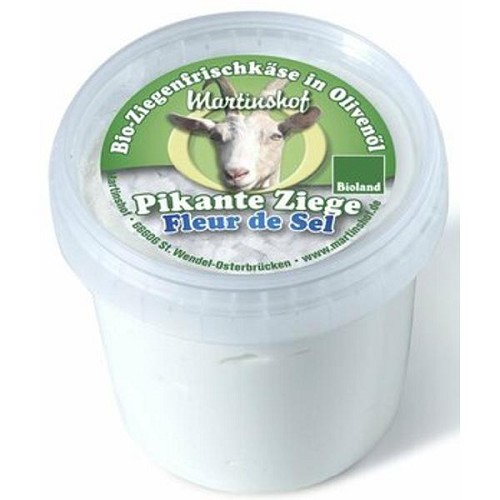 Käserei & Milchprodukte : Pikante Ziege Fleur de sel Goldmedaille