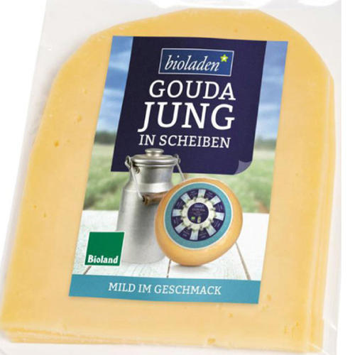 Käserei & Milchprodukte : Gouda jung - Scheiben 150g