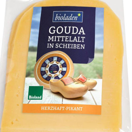 Käserei & Milchprodukte : Gouda mittelalt - Scheiben 150g