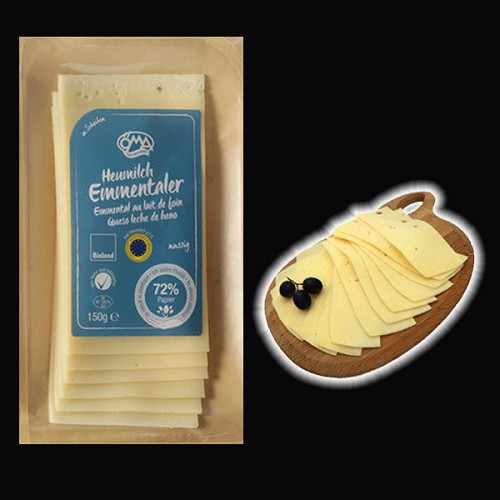 Käserei & Milchprodukte : Emmentaler in Scheiben, 150g