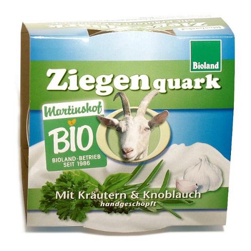 Käserei & Milchprodukte : Ziegenkräuterquark  150g