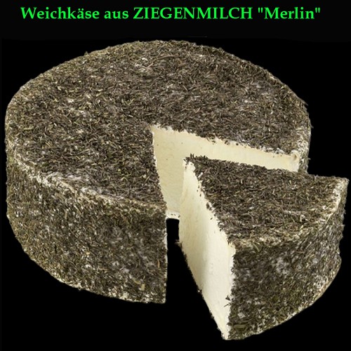 Käserei & Milchprodukte : Weichkäse aus ZIEGENMILCH Merlin